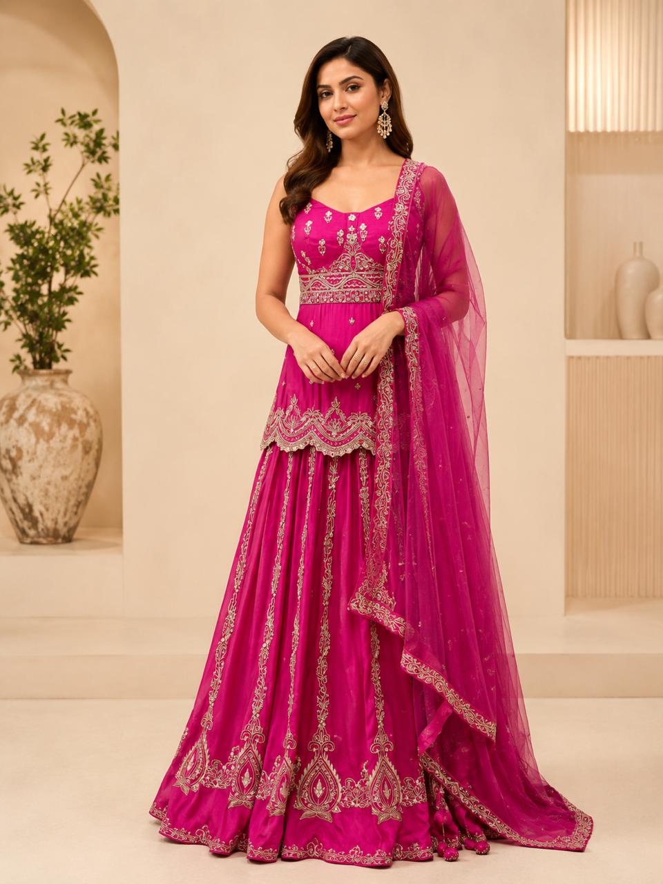 Noor luxe - The Lengha Edit